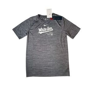 Nike Chicago White Sox Dri-FIT T-Shirt Women Large Grey MLB Authentic Collection